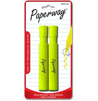 HIGHLIGHTERS - 2, YELLOW