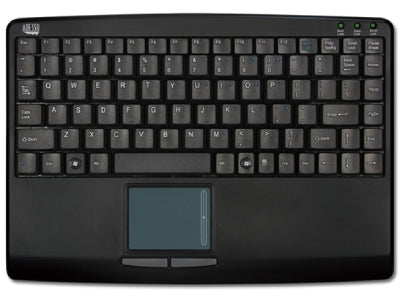 SlimTouch 410 - Mini Touchpad Keyboard (Black, USB)