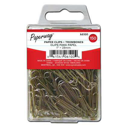 150 PAPER CLIPS - 28mm