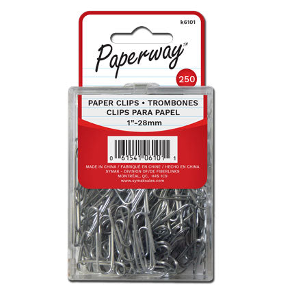 250 PAPER CLIPS - 28mm