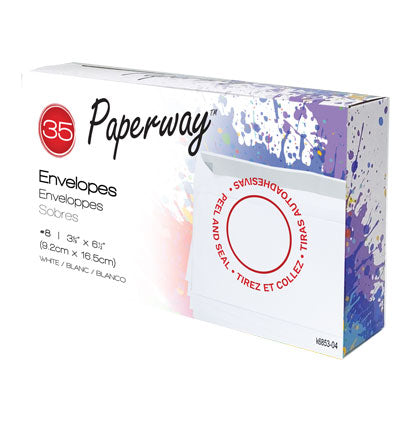 PAPERWAY® ENVELOPES #8 PEEL AND SEAL -35