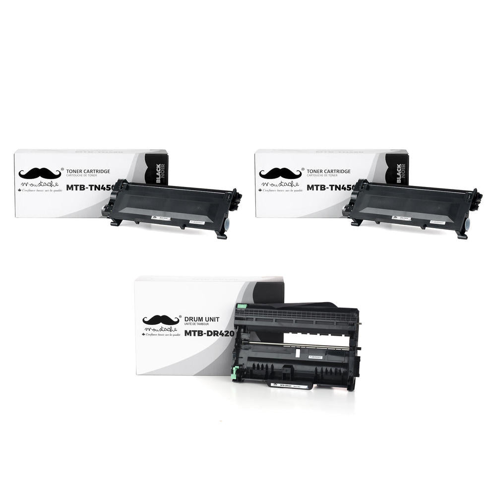 Brother TN760 DR730 cartouche de toner et tambour compatible combo -  Moustache®