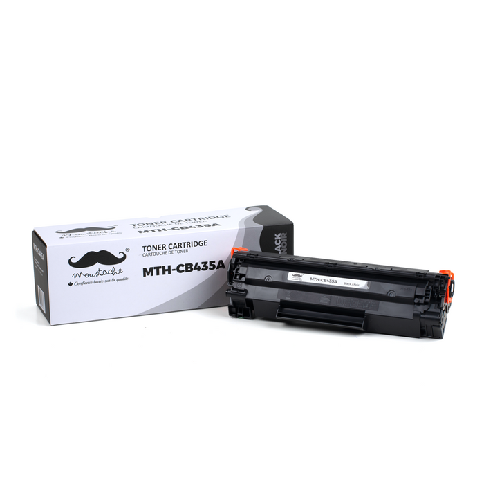 Compatible HP 35A CB435A Black Toner Cartridge - Moustache® - 1/Pack
