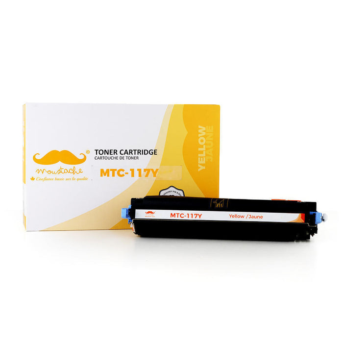 Canon 117Y 2575B001AA Remanufactured Yellow Toner Cartridge - Moustache®