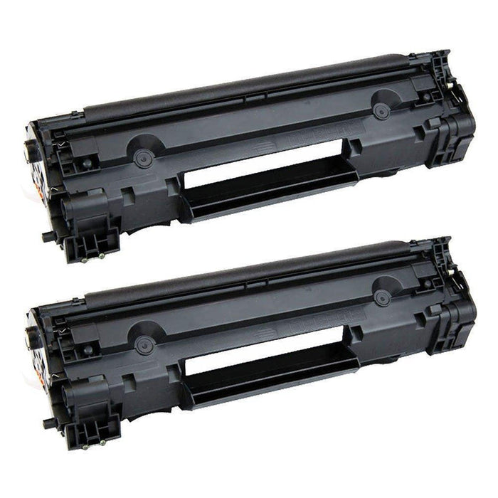 Compatible HP 83A CF283A Black Toner Cartridge - Economical Box - 2/Pack