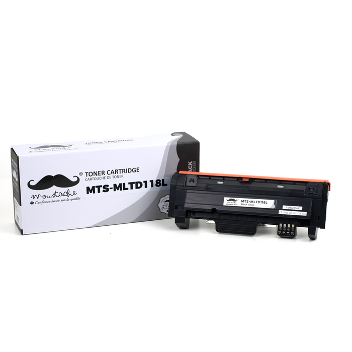 Samsung MLT-D118L Compatible Black Toner Cartridge High Yield - Moustache® - 1/Pack