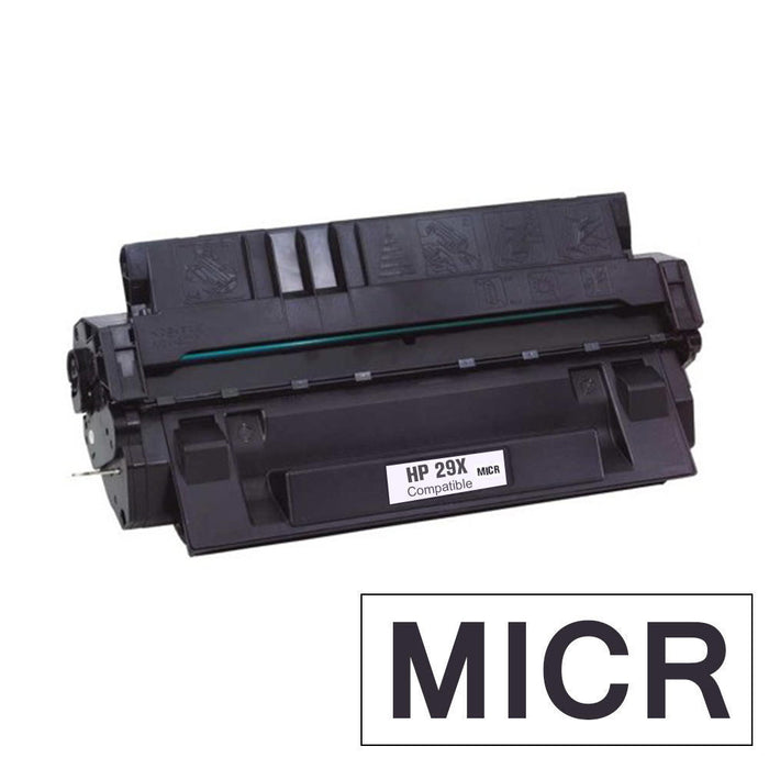Compatible HP 29X C4129X MICR Black Toner Cartridge