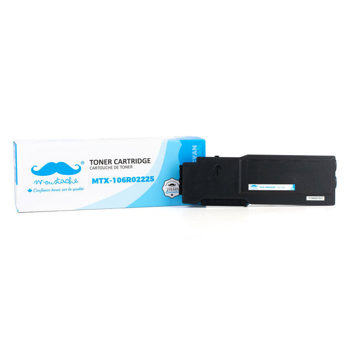 Xerox 106R02225 Compatible Cyan Toner Cartridge For Phaser 6600 WorkCentre 6605 - Moustache®