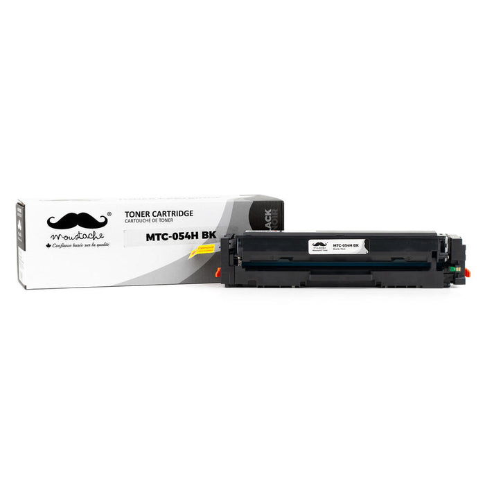 Canon 054H XL CRG 054B H 3028C001 Compatible Black Toner Cartridge High Yield - Moustache®