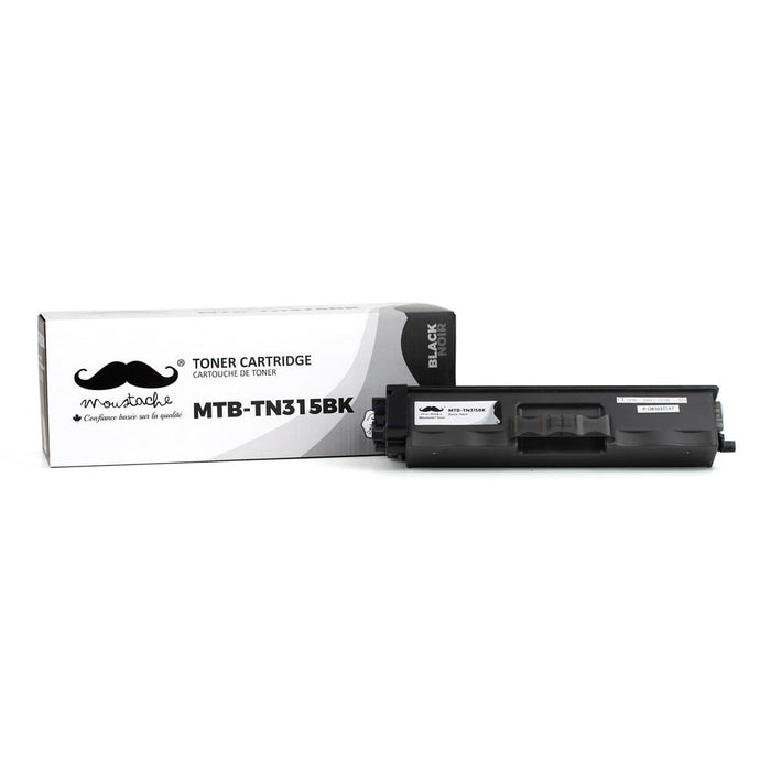 Brother TN-315BK Compatible Black Toner Cartridge High Yield - Moustache®