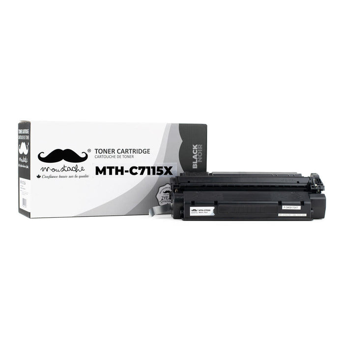 Compatible HP 15X C7115X Black Toner Cartridge High Yield - Moustache® - 1/Pack