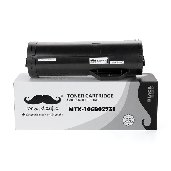 Xerox 106R02731 Compatible Black Toner Cartridge Extra High Yield - Moustache®