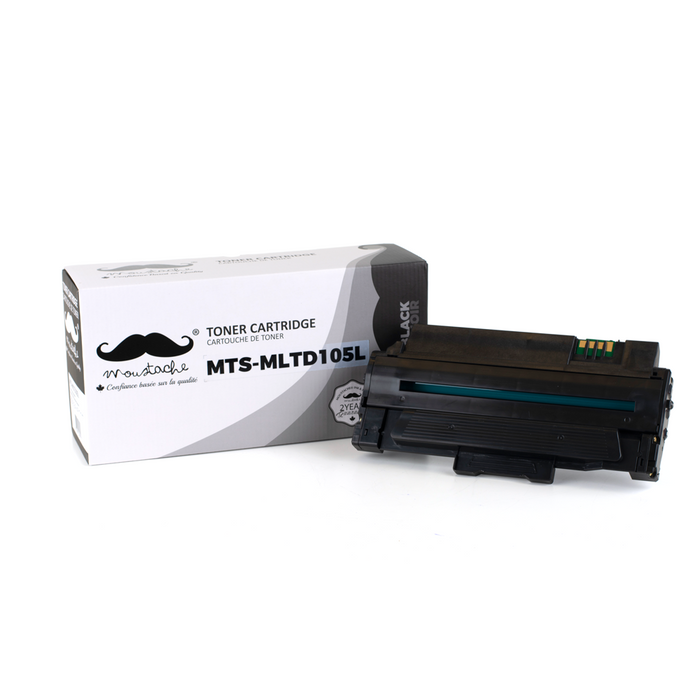 Samsung MLT-D105L Compatible Black Toner Cartridge - Moustache® - 1/Pack