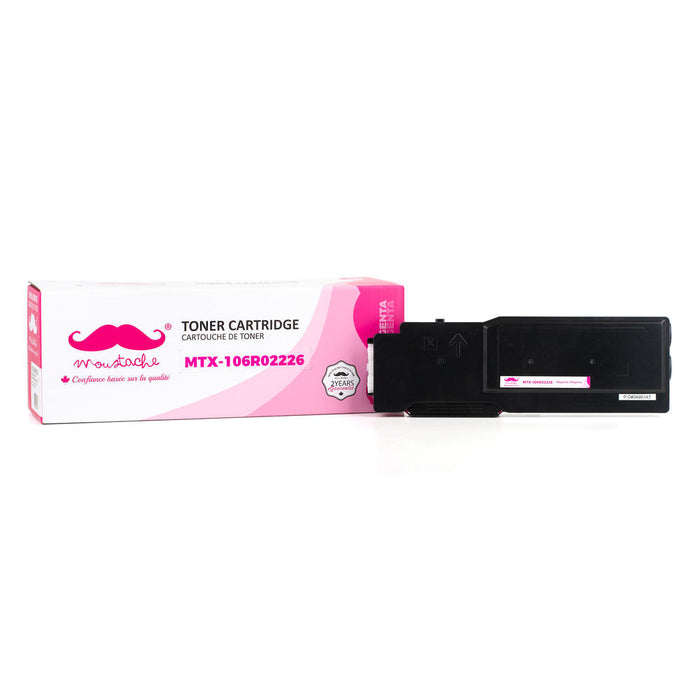 Xerox 106R02226 Compatible Magenta Toner Cartridge For Phaser 6600 WorkCentre 6605 - Moustache®