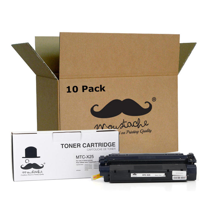 Canon X25 8489A001AA Compatible Black Toner Cartridge - Moustache® - 10/Pack