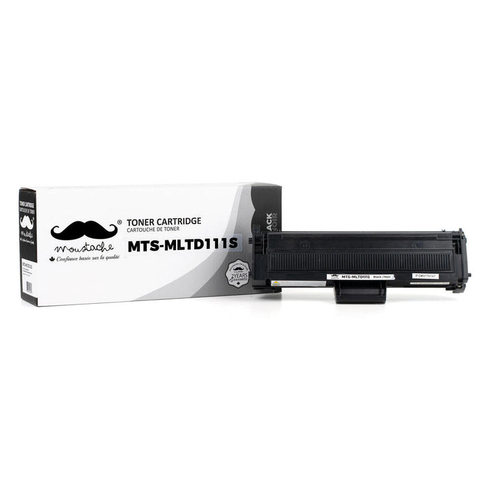 Samsung MLT-D111S Compatible Black Toner Cartridge - Moustache® - 1/Pack