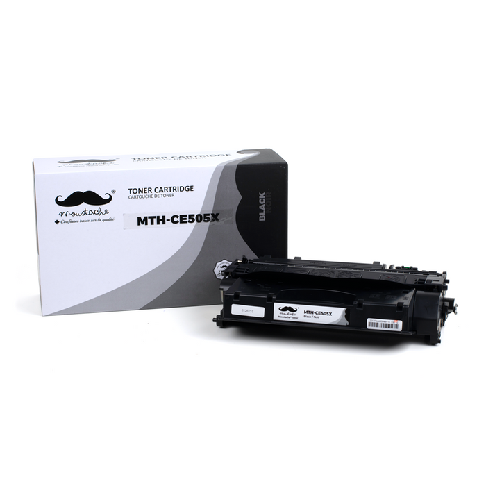 Compatible HP 05X CE505X Black Toner Cartridge High Yield - Moustache® - 1/Pack