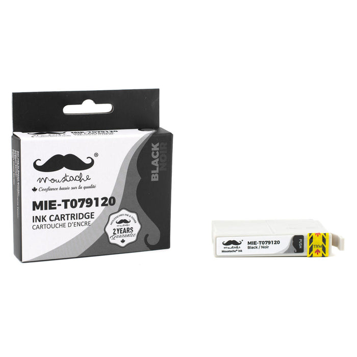 Epson 79 T079120 Compatible Black Ink Cartridge High Yield - Moustache® - 1/Pack