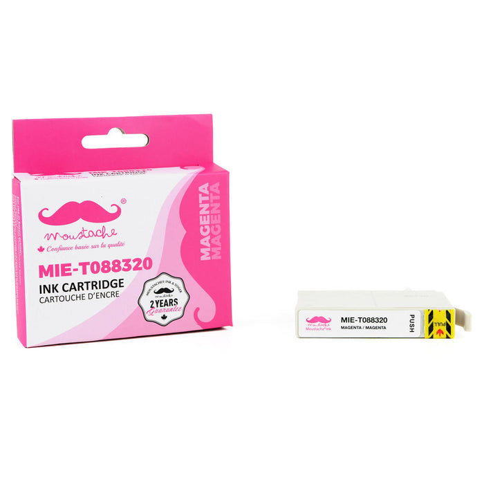 Epson 88 T088320 Compatible Magenta Ink Cartridge - Moustache® - 1/Pack