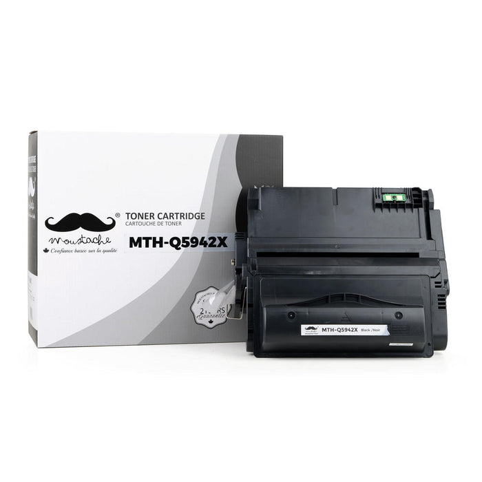 Compatible HP 42X Q5942X Black Toner Cartridge High Yield - Moustache® - 1/Pack