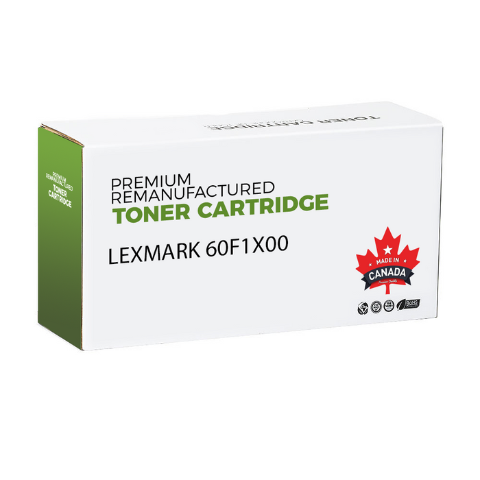 Lexmark 601X 60F1X00 Remanufactured Black Toner Cartridge Extra High Yield