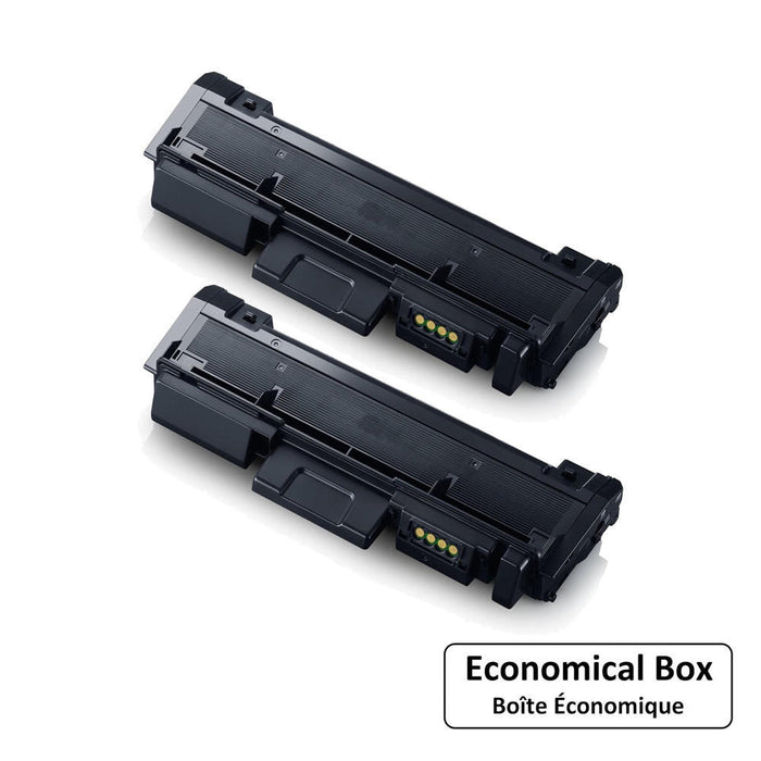 Samsung MLT-D116L SU832A Compatible Black Toner Cartridge - Economical Box - 2/Pack