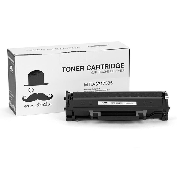 Dell 331-7335 HF442 Compatible Black Toner Cartridge for Dell B1160/B1160W Printer - Moustache® - 1/Pack