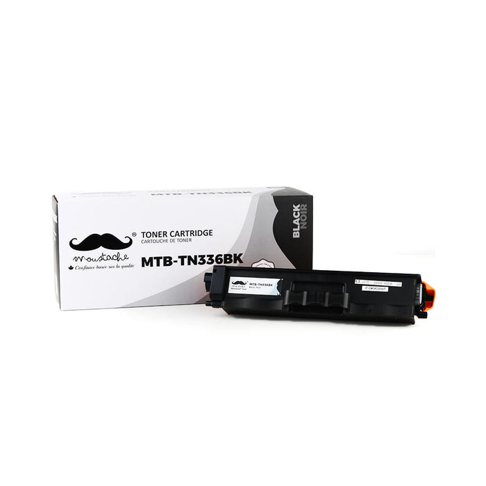 Brother TN-336BK Compatible Black Toner Cartridge High Yield Moustache® - 1/Pack