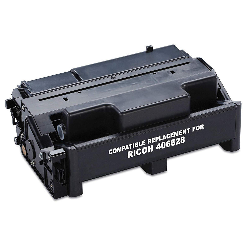 Ricoh 406628 Compatible Black Toner Cartridge — Everyday Office Supplies