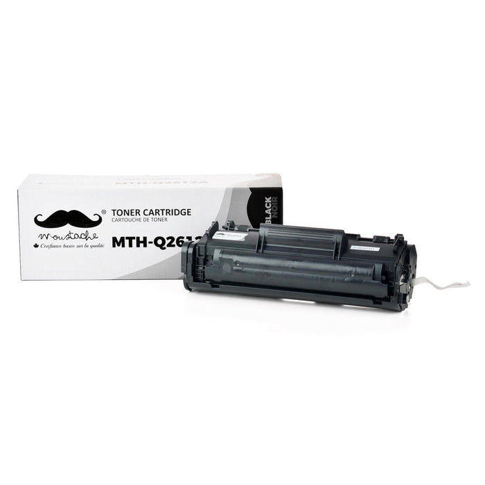 Compatible HP 12A Q2612A Black Toner Cartridge - Moustache® - 1/Pack