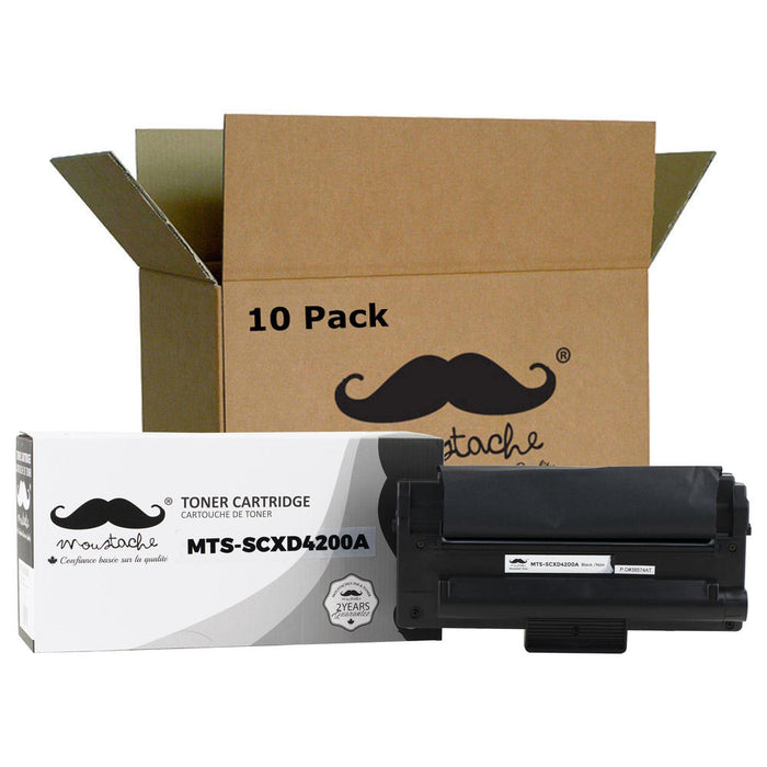 Samsung SCX-D4200A Compatible Black Toner Cartridge - Moustache® - 10/Pack