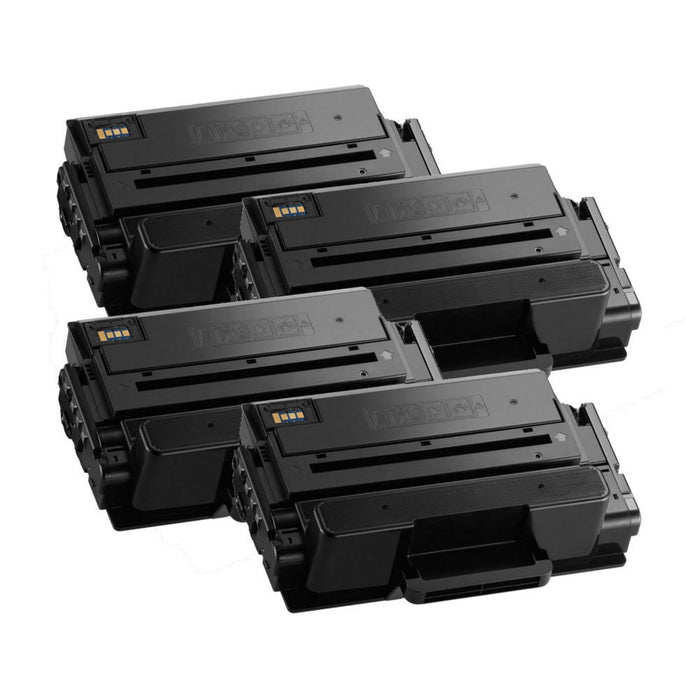 Samsung MLT-D203L Compatible Black Toner Cartridge High Yield - Economical Box - 4/Pack