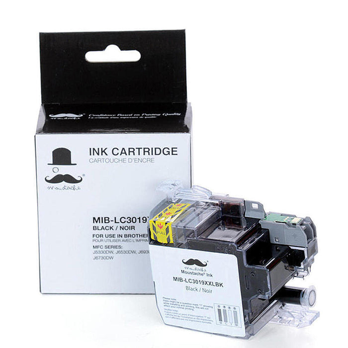 Brother LC3019BK Compatible Black Ink Cartridge Extra High Yield - Moustache®