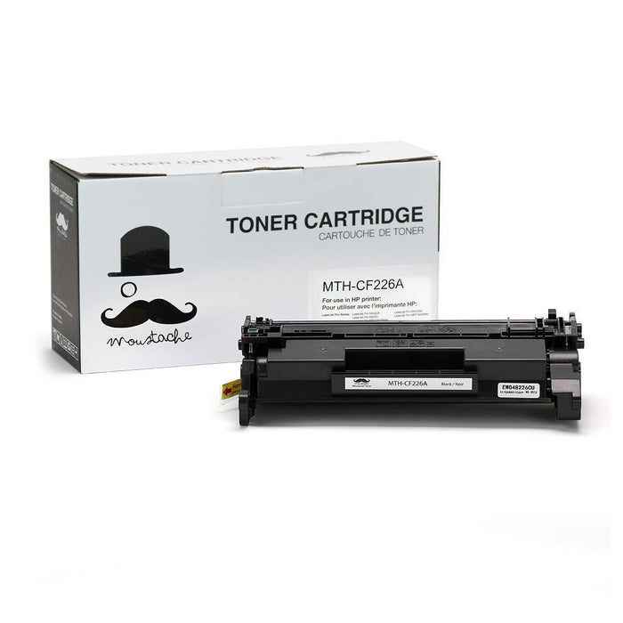 Compatible HP 26A CF226A Black Toner Cartridge - Moustache® - 1/Pack