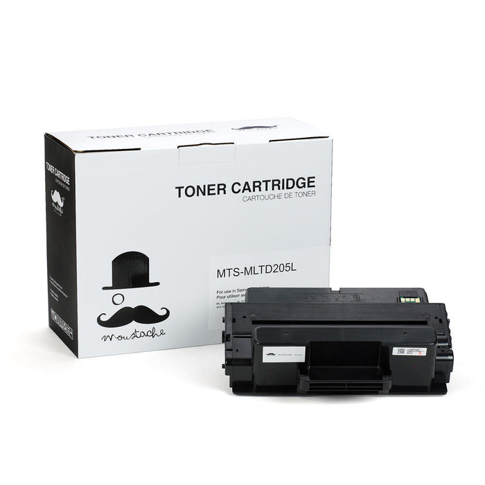 Samsung MLT-D205L Compatible Black Toner Cartridge High Yield For ML-3312ND Printer - Moustache® - 1/Pack