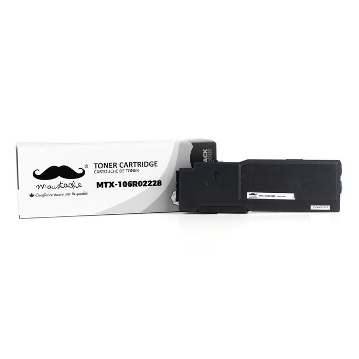 Xerox 106R02228 Compatible Black Toner Cartridge For Phaser 6600 WorkCentre 6605 - Moustache®
