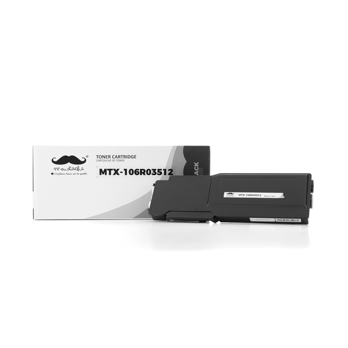 Xerox 106R03512 Compatible Black Toner Cartridge High Yiled - Moustache®