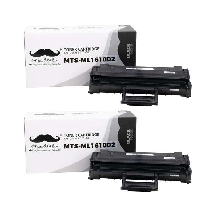 Samsung ML-1610D2 Compatible Black Toner Cartridge High Yield - Moustache® - 2/Pack