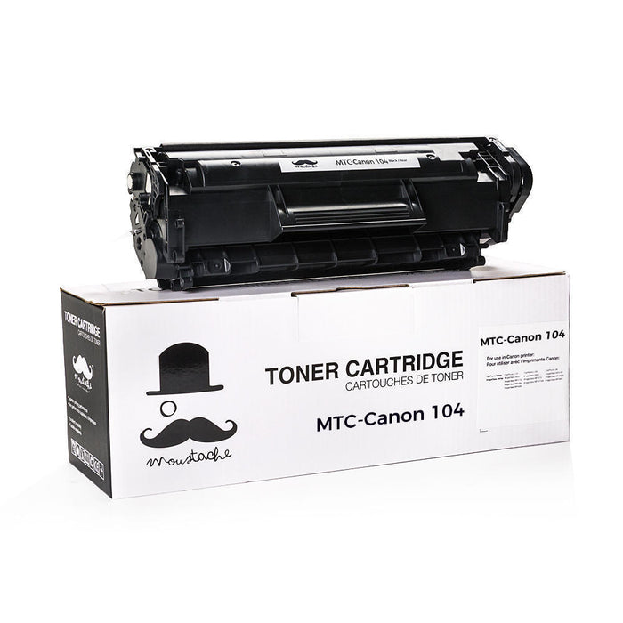 Canon 104 0263B001AA Compatible Black Toner Cartridge - Moustache®
