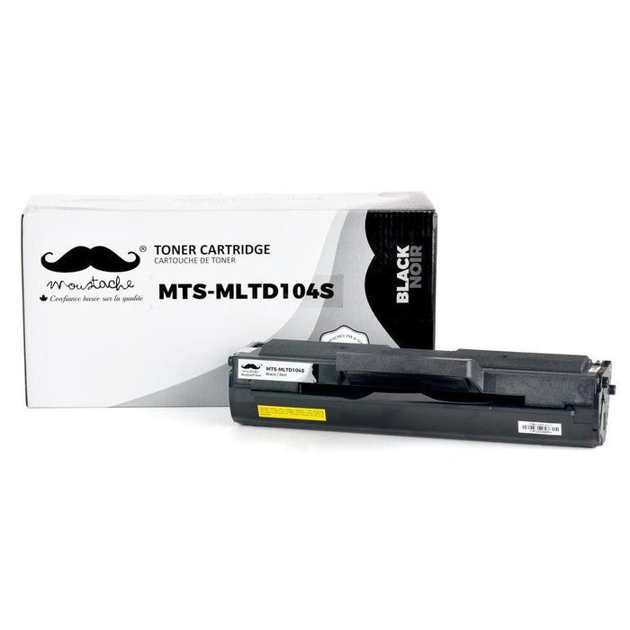 Samsung MLT-D104S Compatible Black Toner Cartridge - Moustache® - 1/Pack