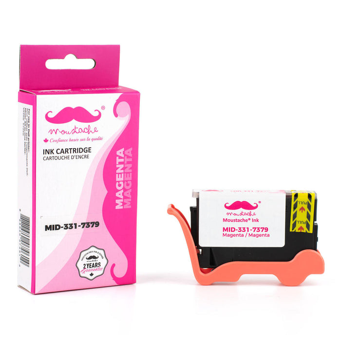 Dell 331-7379 T9FKK Compatible Magenta Ink Cartridge Extra High Yield - Moustache®