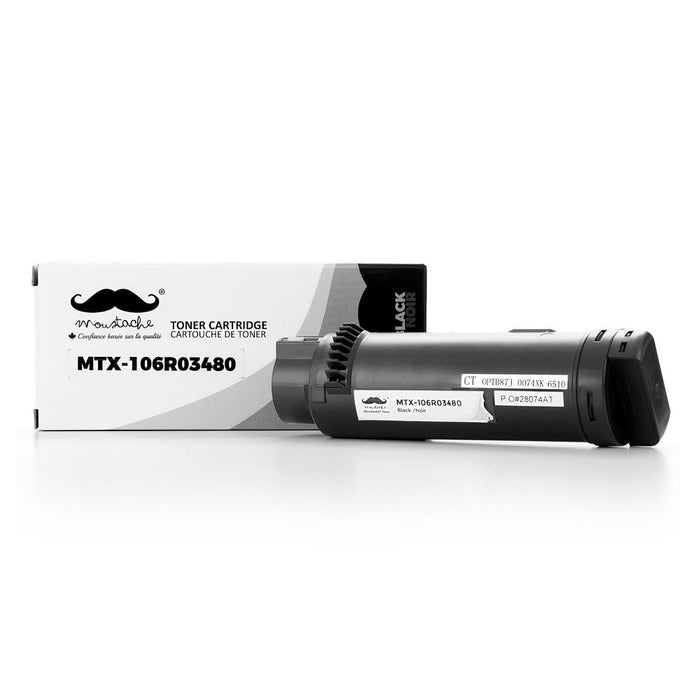 Xerox 106R03480 Compatible Black Toner Cartridge High Yield - Moustache®