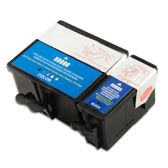 Kodak 10XL 8965 8966 Compatible Black and Color Ink Cartridge Combo High Yield - G&G™