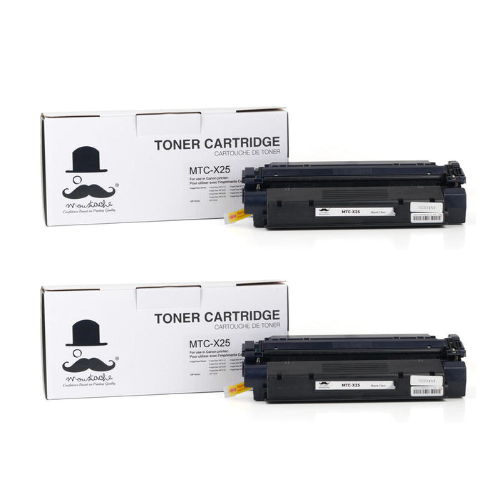 Canon X25 8489A001AA Compatible Black Toner Cartridge - Moustache® - 2/Pack