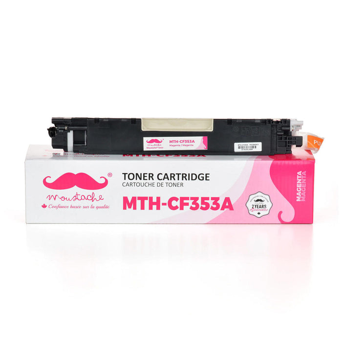 Compatible HP 130A CF353A Magenta Toner Cartridge - Moustache® - 1/Pack