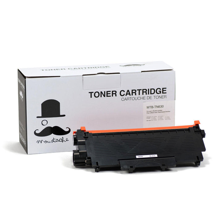 Brother TN-630 Compatible Black Toner Cartridge - Moustache® - 1/Pack