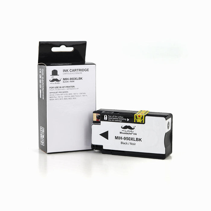 Compatible HP 950XL CN045AN Black Ink Cartridge High Yield - Moustache® - 1/Pack