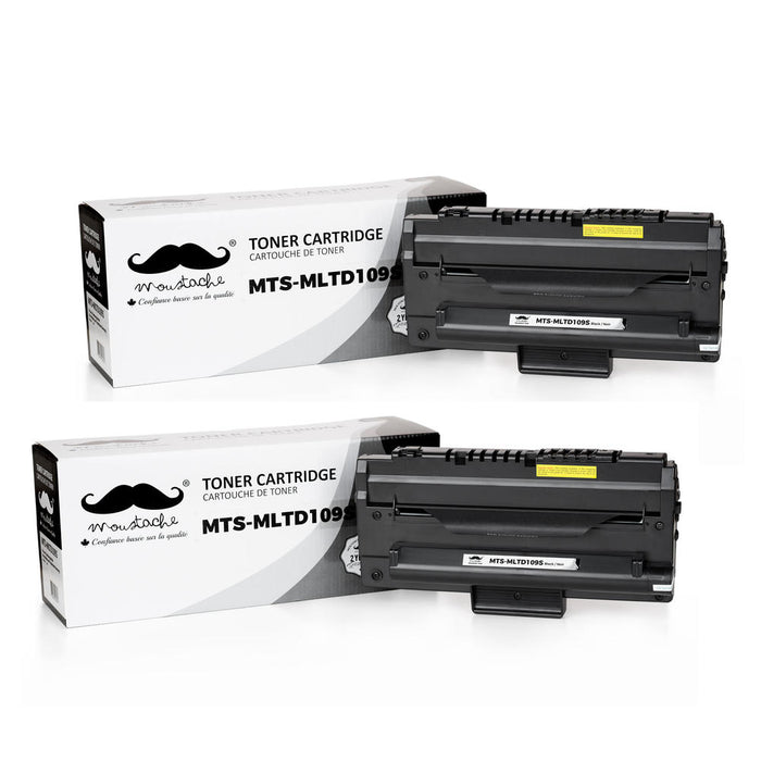 Samsung MLT-D109S Compatible Black Toner Cartridge - Moustache® - 2/Pack