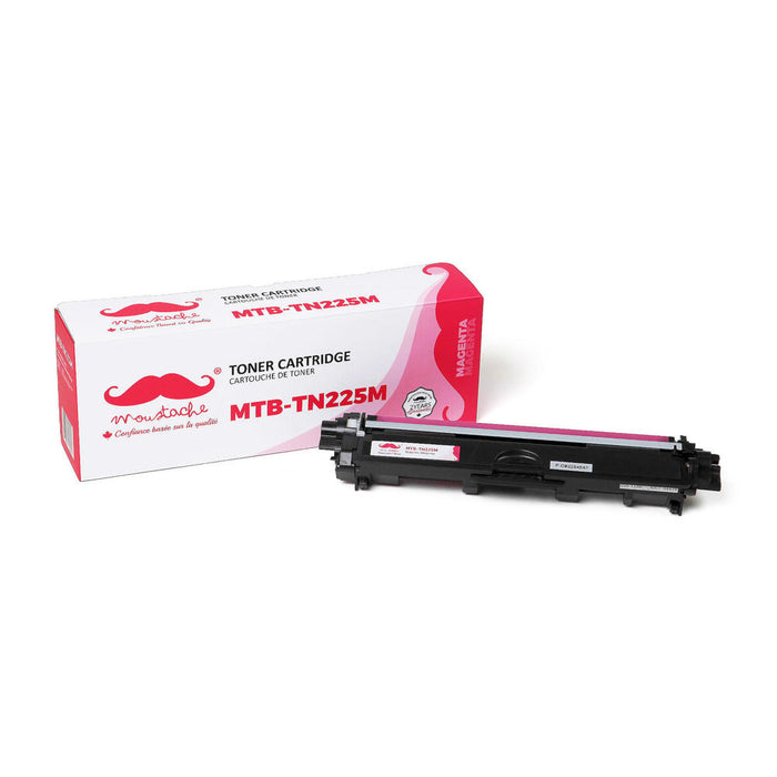 Brother TN225 Compatible Magenta Toner Cartridge High Yield - Moustache® - 1/Pack