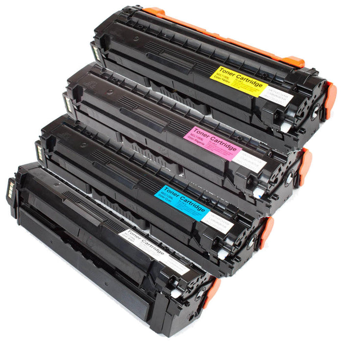 Samsung CLT-506L Remanufactured Toner Cartridge Combo BK/C/M/Y